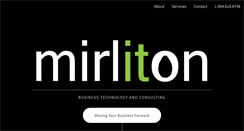 Desktop Screenshot of mirliton.net